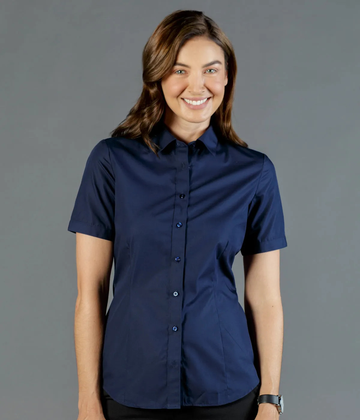 1520WS Premium Poplin Short Sleeve Shirt