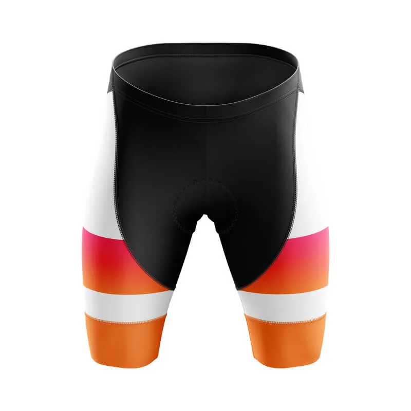 BB Gradient Bibs & Shorts (Pink-Orange)