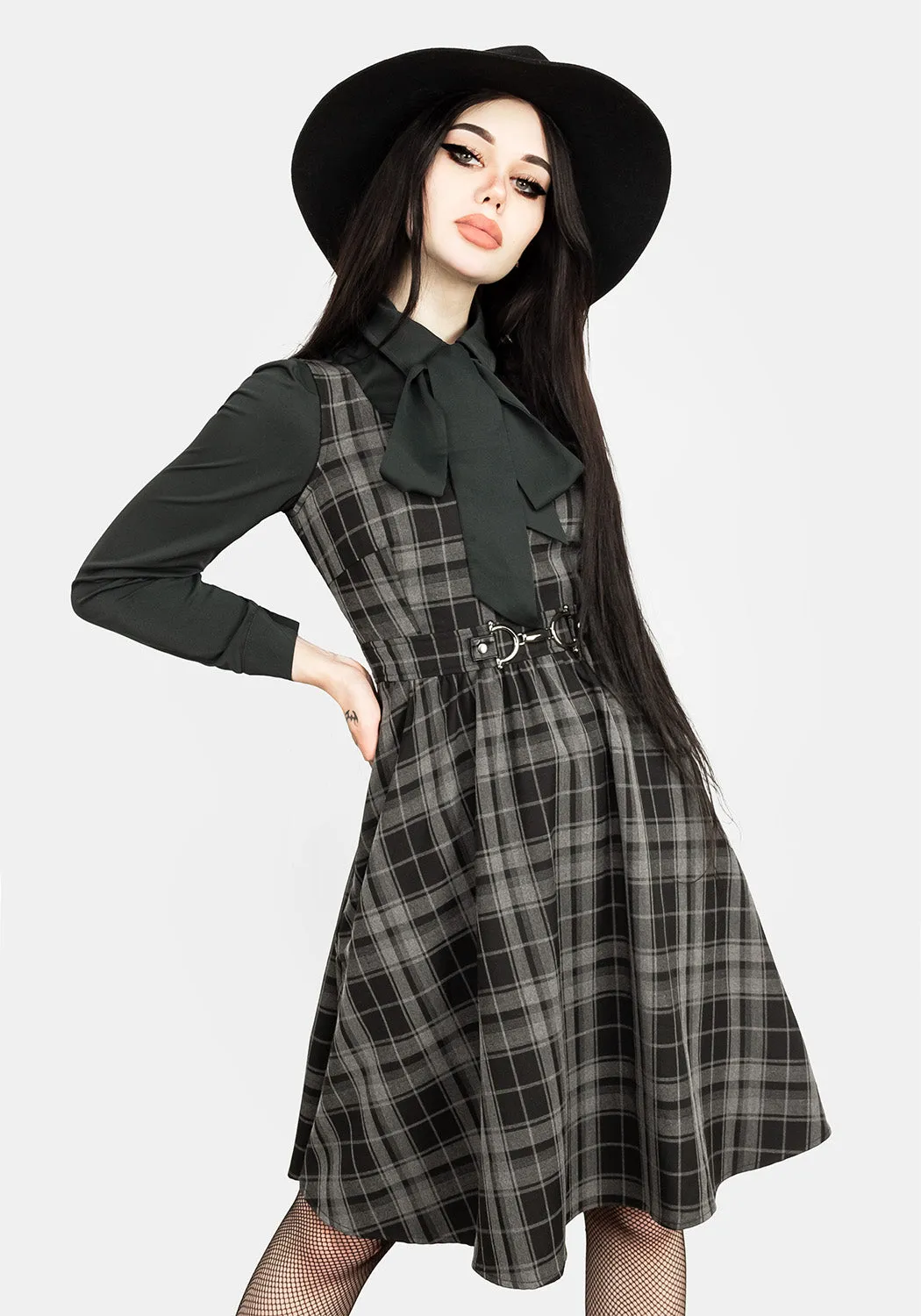 Bittersweet Check Dress