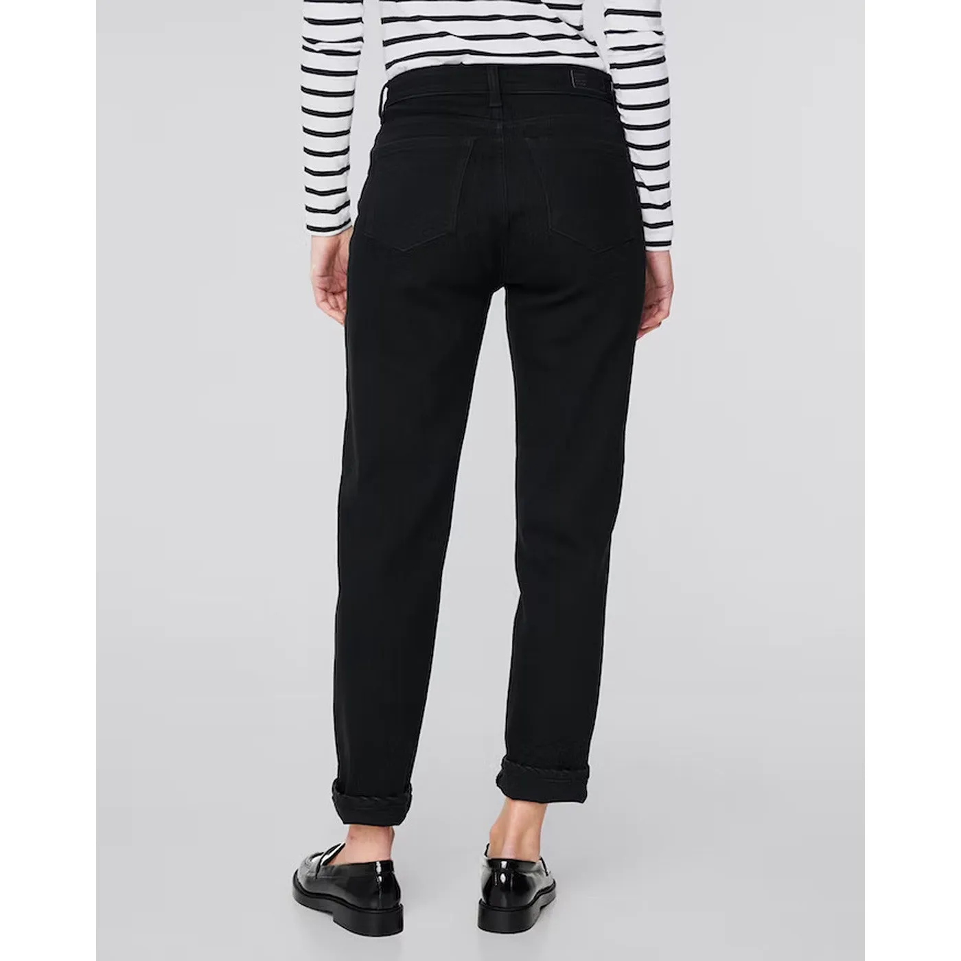 Black Mom Fit High Jeans