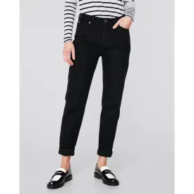 Black Mom Fit High Jeans