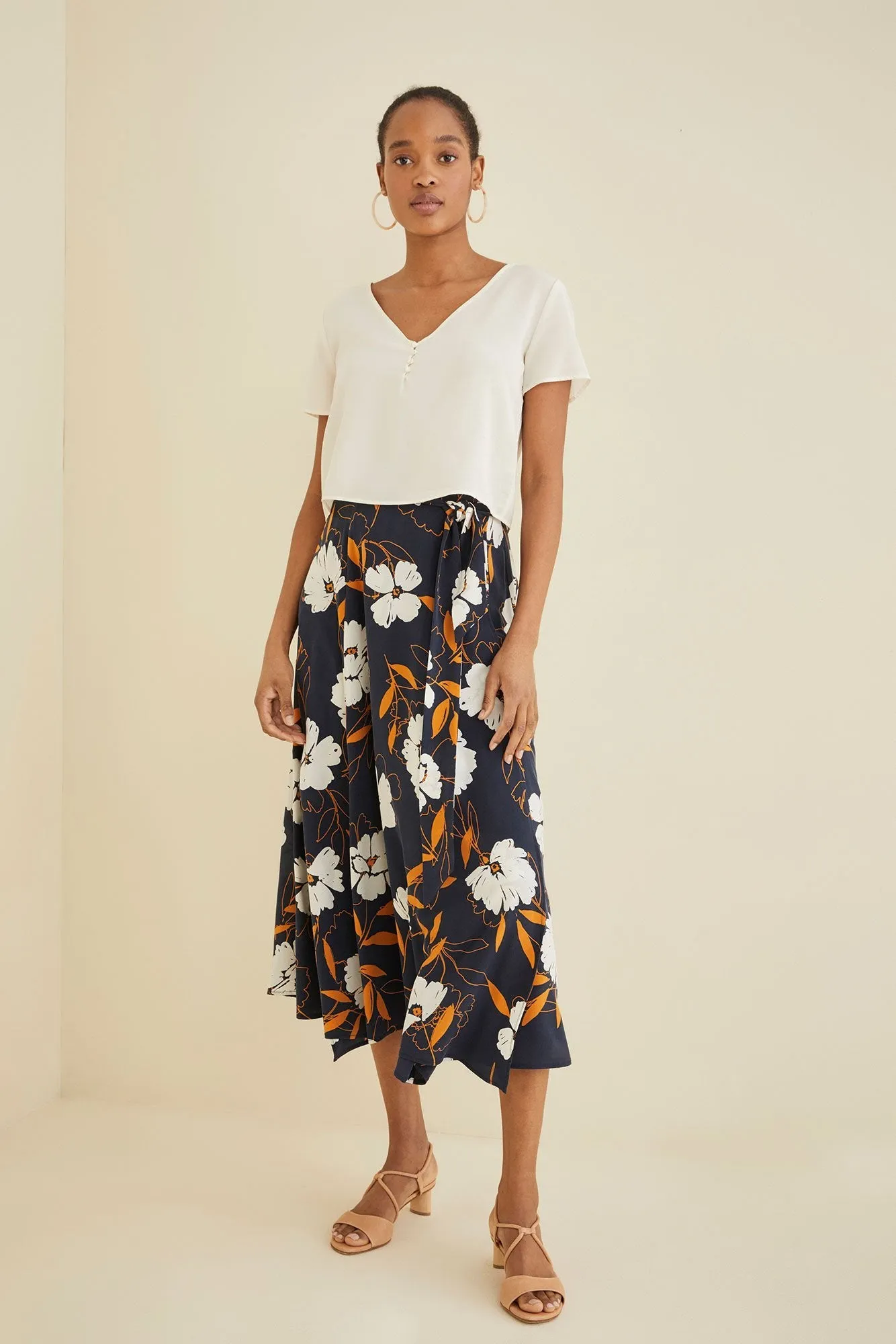 Flora Wrap Skirt