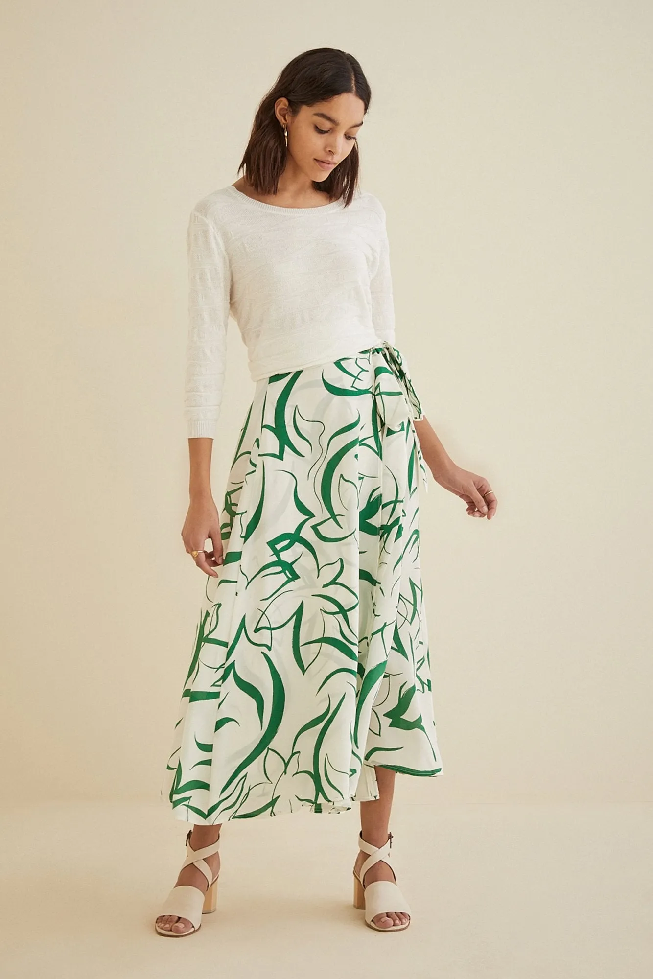 Flora Wrap Skirt