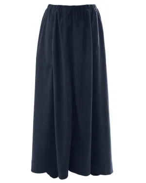 HSK503-HANDKERCHIEF SKIRT-Navy