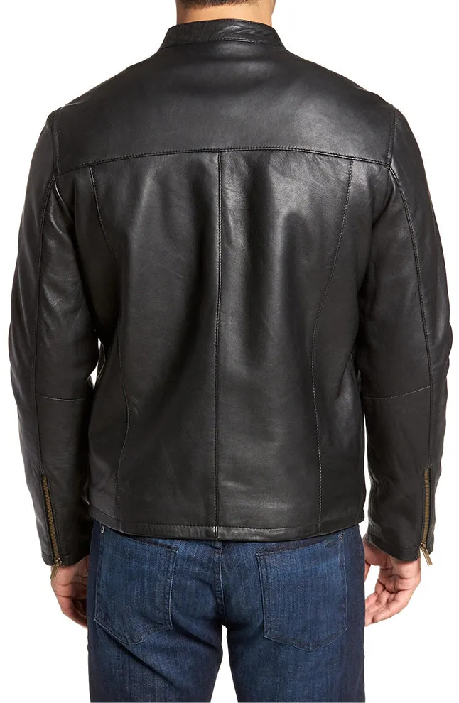 Killian Mens Sheep Leather Jacket Big and Tall