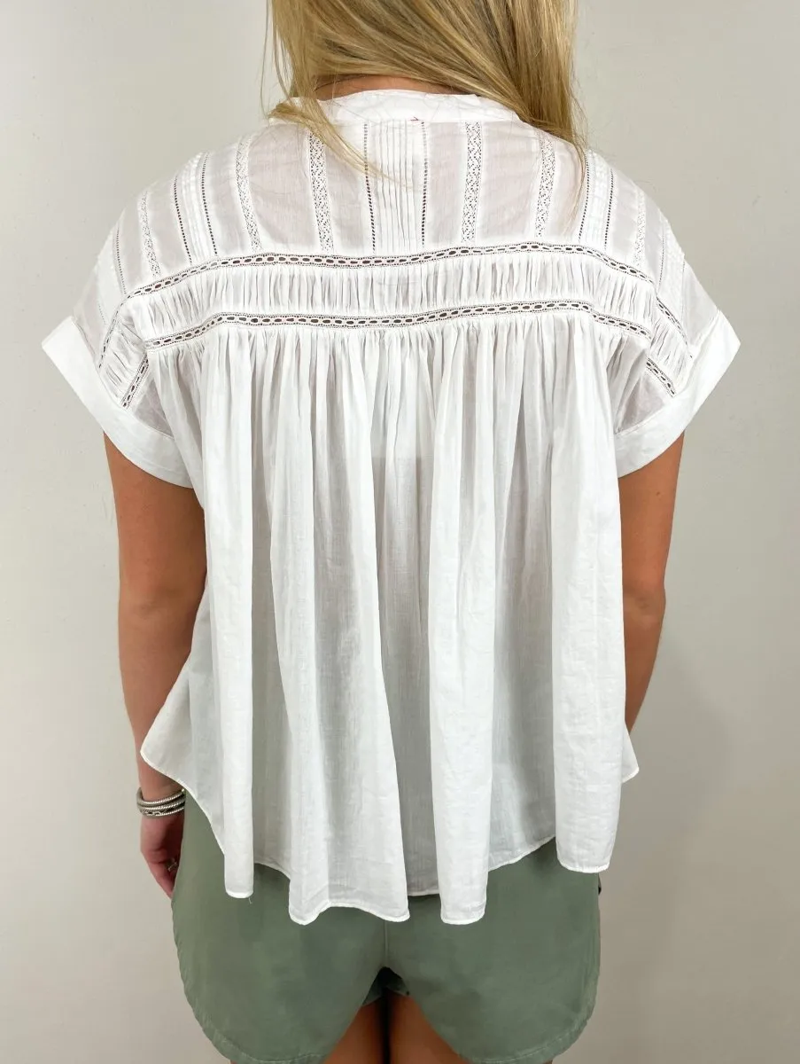 Louelle Top in White