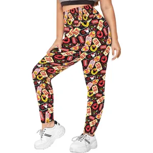 Minnie Tags Women's Plus Size Athletic Leggings