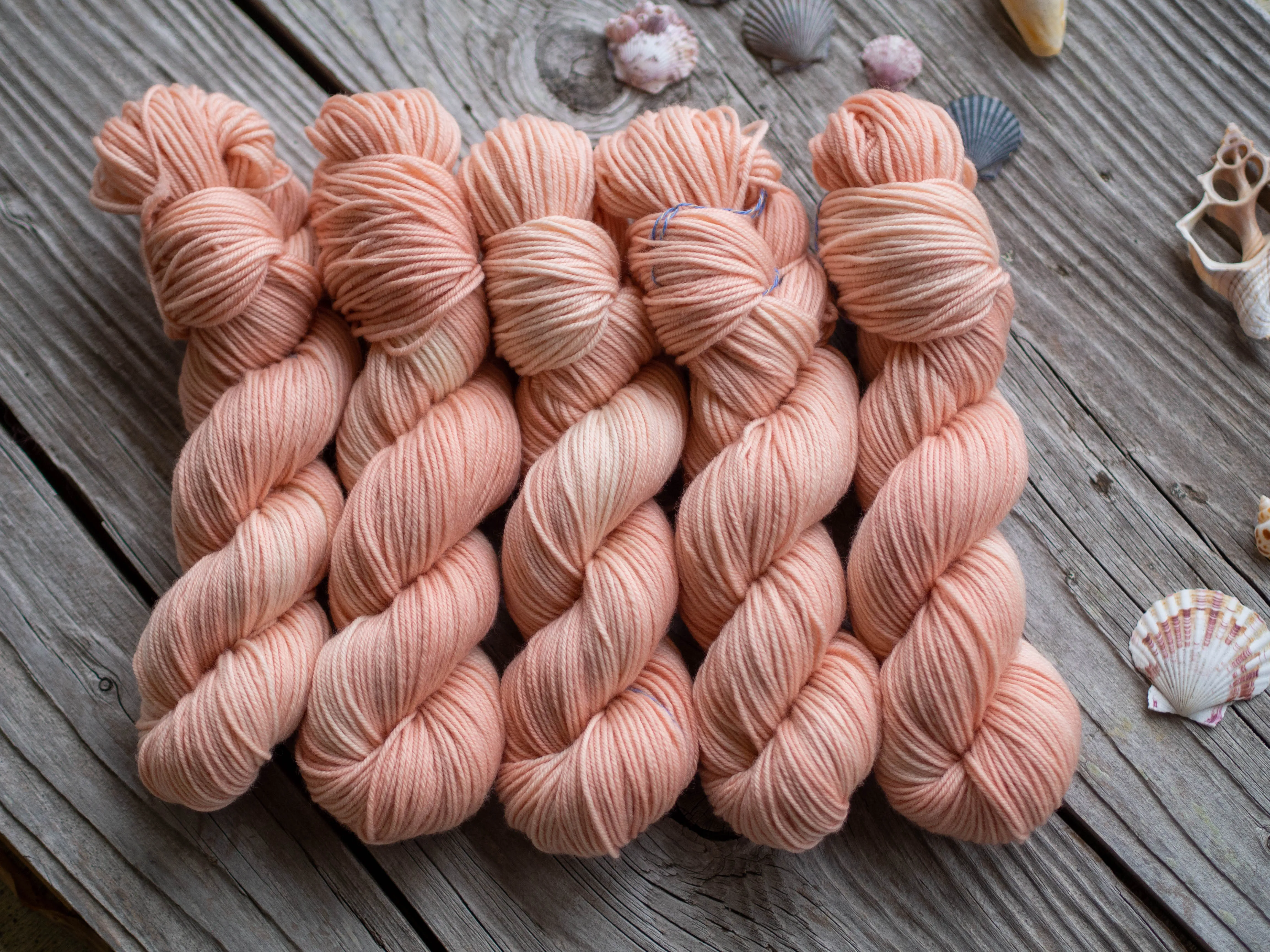 Pastel Madder Root Naturally Dyed DK