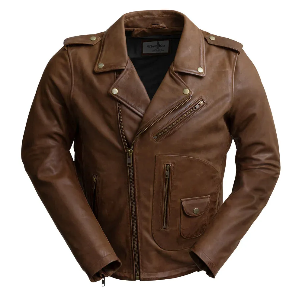 Sid Mens Leather Jacket